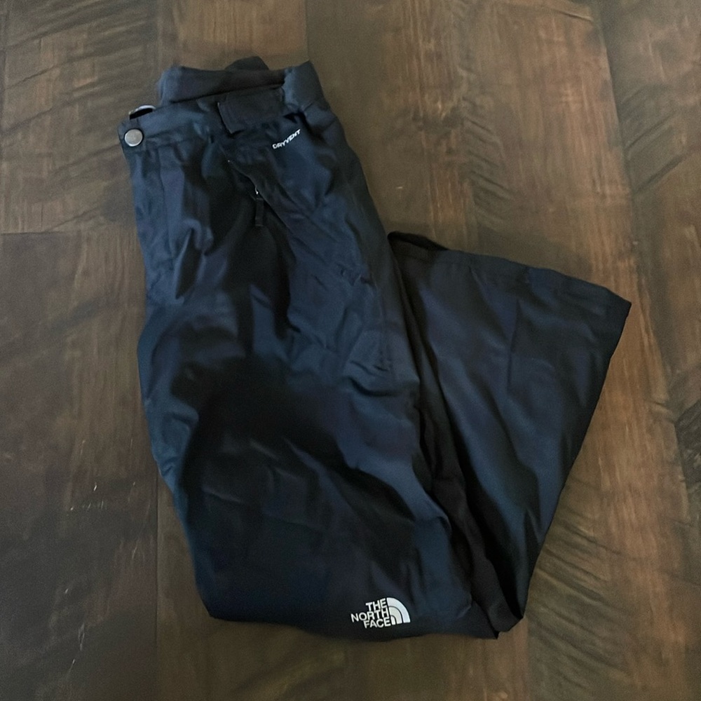 Girls Nortface snowpants. Ez-Grow not let out size large 14/16 small flaw